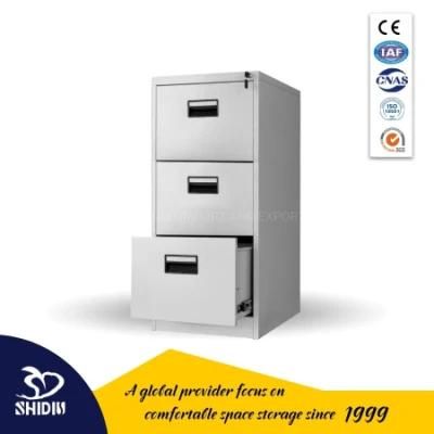 Steel Vertical File Drawer Cabinet Office Furniture Metal 3 Drawers Storage Cabinet Hanging Files