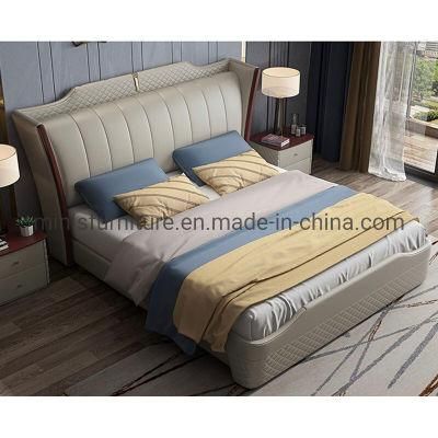 (MN-MB106) Home Bedroom Furniture Modern King/Queen Size Bed