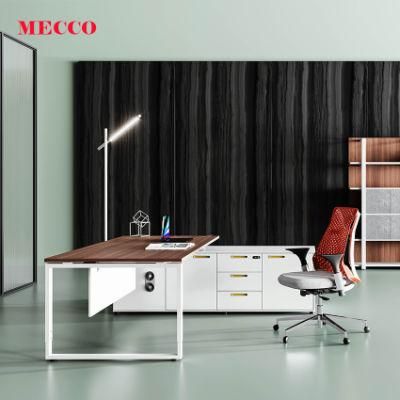 Mecco Director Melamine Wooden Office Desk Table