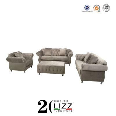 Commercial Wholesale American Hotsale Fabric Chesterfield Living Room Couches