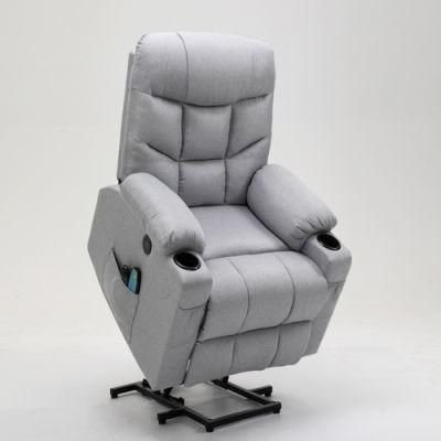 Living Room Furniture Luxury Big Size Reclining Sofa Lift Chair for The Elderly with USB Charger