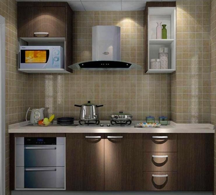 Wooden Kitchen Cabinet as Customized Draft