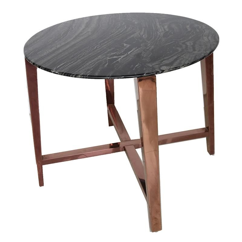 Modern Home Study Book Store Hotel Mini Coffee Tables with Marble Top