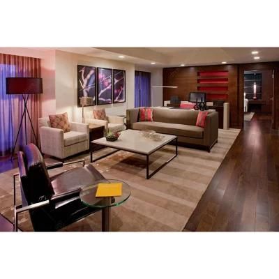 Commercial Luxury Style Hotel Lobby Furniture with Coffee Table