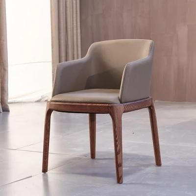 Solid Wood Armchair Dining Chair From 10 Years Manufacturer / Factory