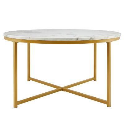 Modern Style Dining Table Metal Base Stainless Steel Home Furniture Marble Dining Table for Dining Room Furniture