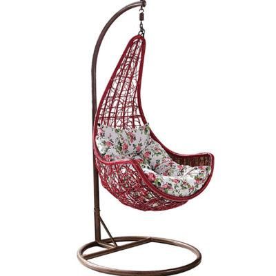 Modern Hot Sale Egg Hanging Rattan Garden Home Hotel Outdoor Swing Chair