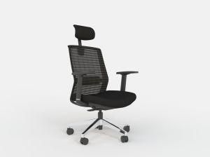 Training Ergonomic Chair for Office Meeting Workstation with Headrest Full Mesh Seat and Back