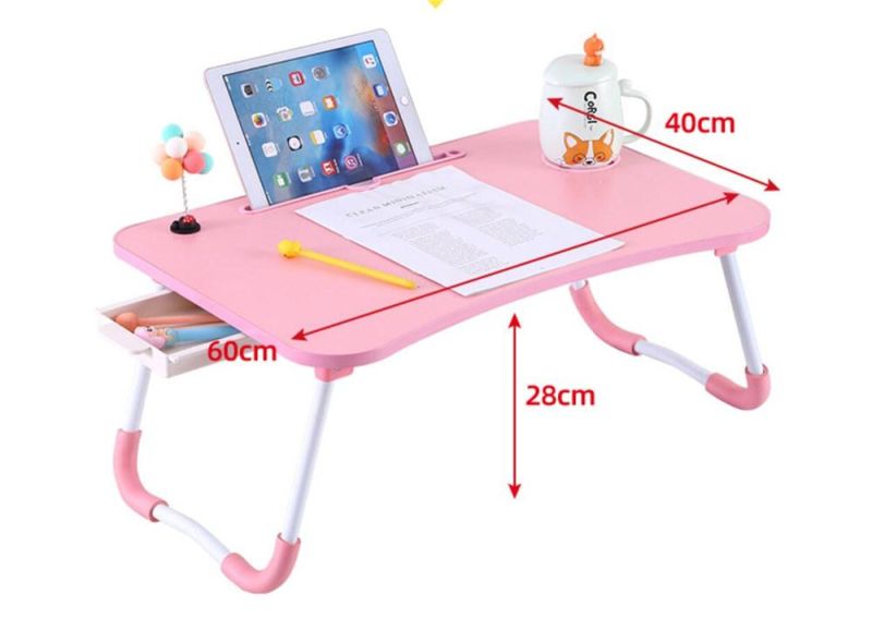 Folding Portable Custom Fold Away Bed Laptop Table Computer Desk