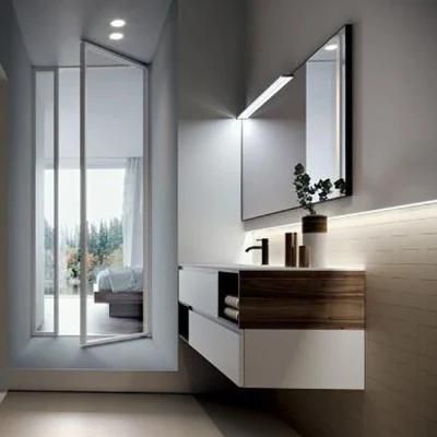 Hot Selling Modern White Lacquer Bathroom Cabinets Made in China