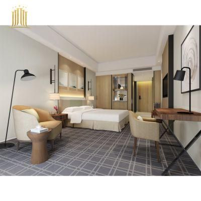 5 Star Modern Hotel Bedroom Set Suite Room Luxury Upholstered Beds Hotel Furniture Set