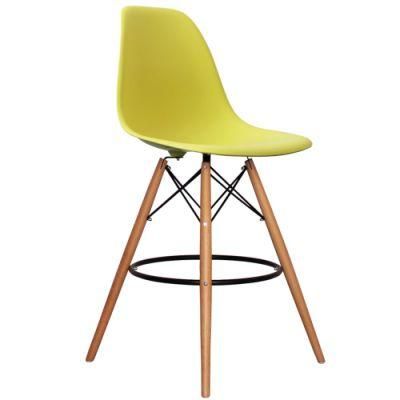 Hot Sale Modern Style Lime Bar Stools Dining Chair Plastic Chair Outdoor Chair