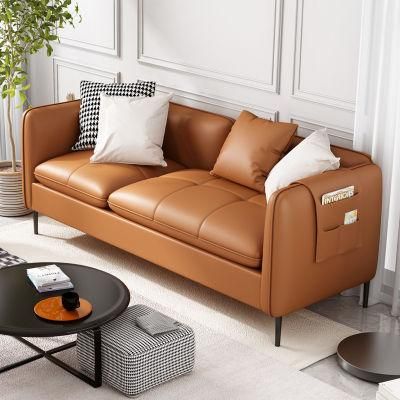 2021 Nova Latest Design Modern Living Room Couch Leather Corner Sofa