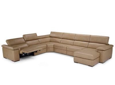 2019 Modern Furniture Manufacturer Leather Corner Sofa