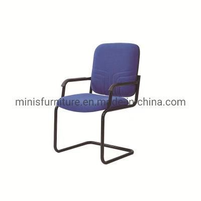 (M-OC319) Modern Office Visitor Blue Fabric Chair for Meeting