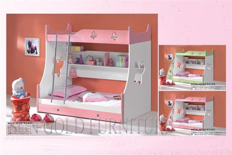 Kids Bedroom Single Bed Furniture (SZ-BF106)