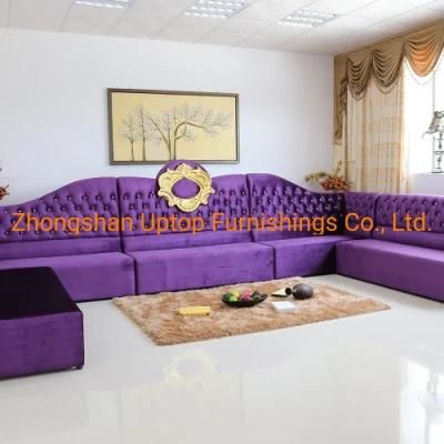 Hotel Leisure Sofa Hotel Furniture Modern Furniture European Sofa Booth Cafe Booth Waiting Booths Bar Club Sofa (SP-KS370)