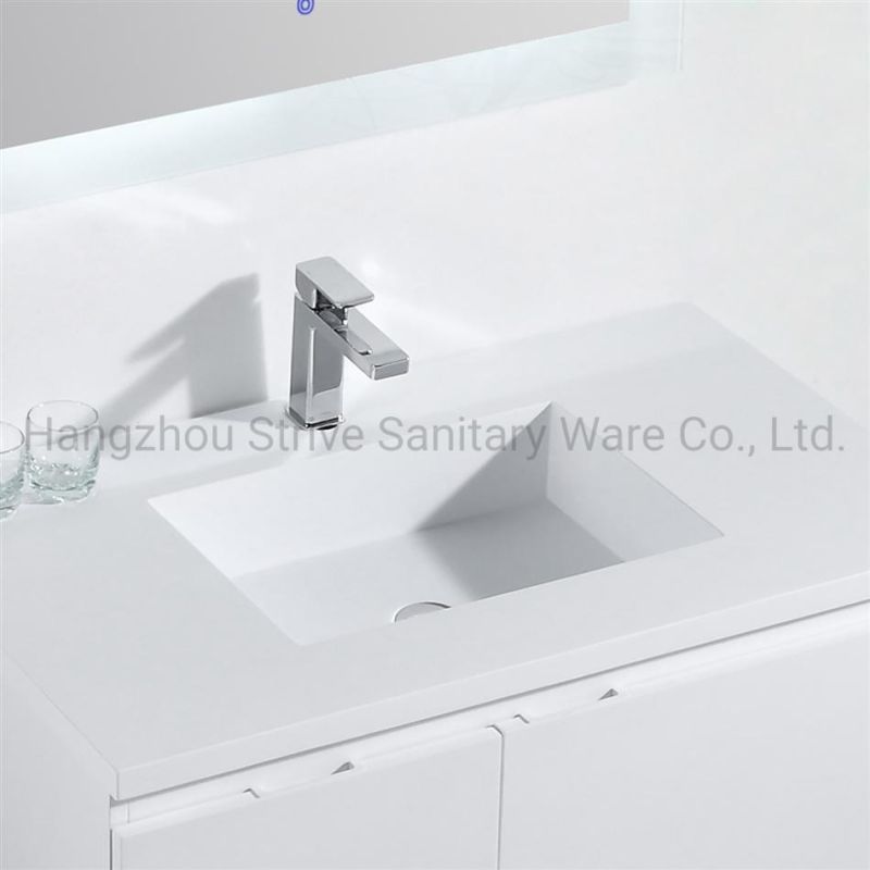 New Design Modern White Bathroom Vanity Basin Cabinet Bathroom Furniture