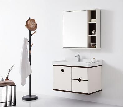 New Bathroom Design Wall Mounted Modern Luxury Bathroom Vanity Cabinet