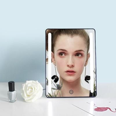Personal Care Make up Portable Foldable Makeup Tool Cosmetic Mirror with LED Lights