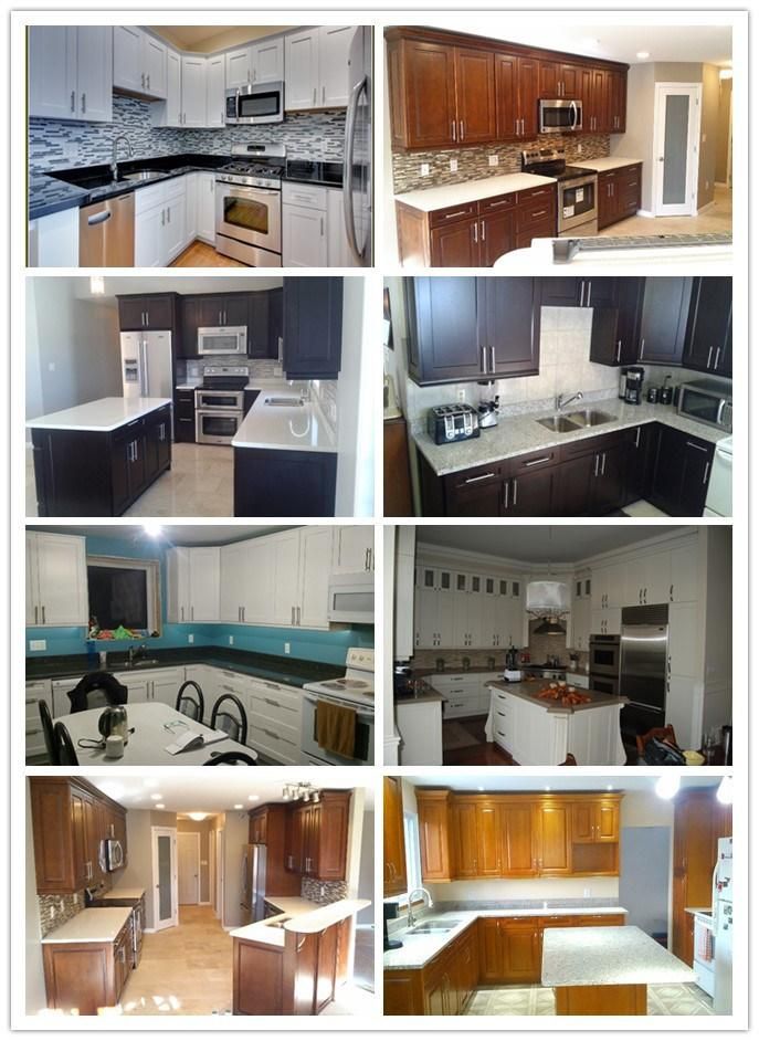 Shaker Solid Wood Home Furniture Kitchen+Cabinets
