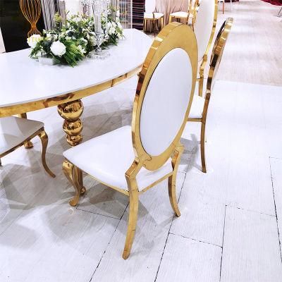 Factory Gold Banquet Stainless Steel Rose Golden Chair