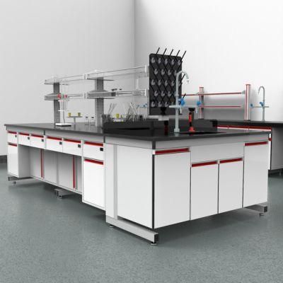 Hot Selling Pharmaceutical Factory Steel Hospital Laboratory Work Bench, Factory Mode Hospital Steel School Lab Furniture/