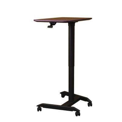 Pneumatic Table Pneumatic Desk Home and Office Height Adjustable Movable Pneumatic