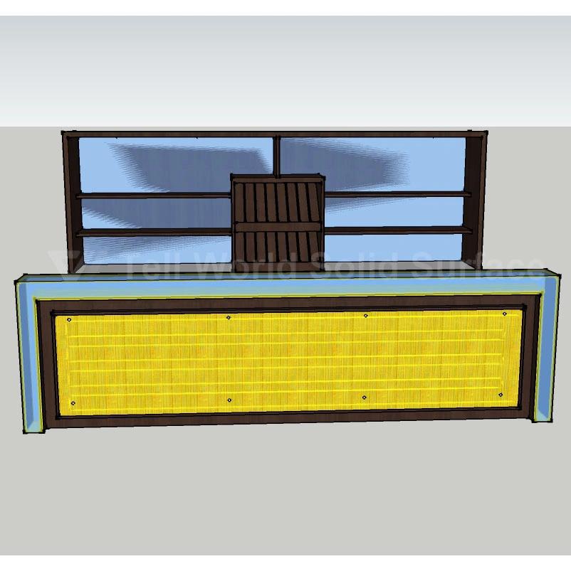 LED Bar Counter for Club Salad Bar Counter Restaurant Design