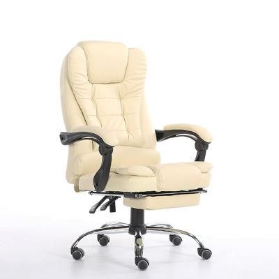 Modern Luxury Comfortable Genuine Leather Office Chair High Back Boss Leisure Office Chair