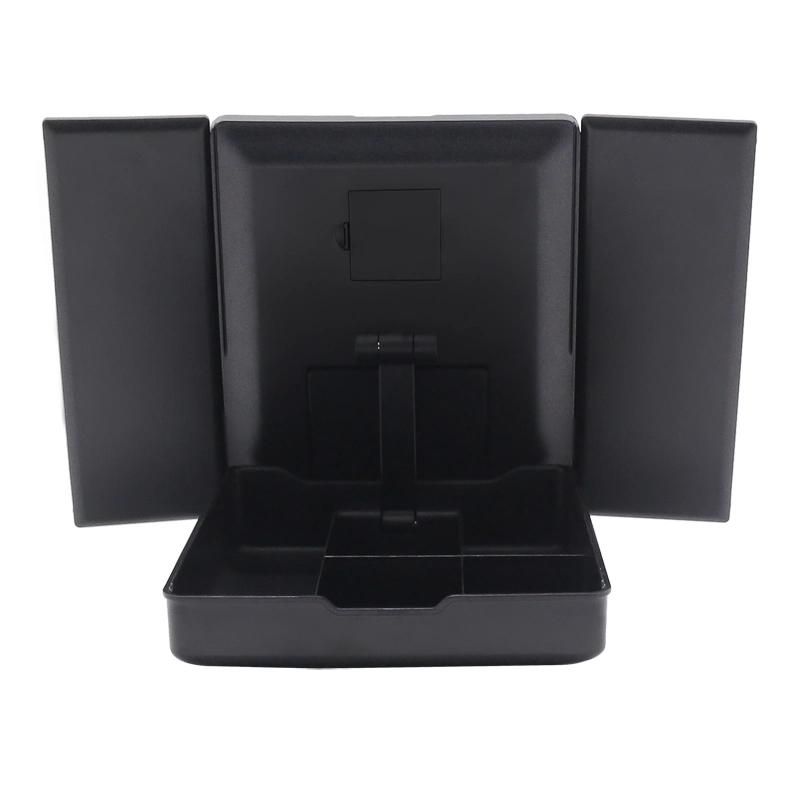 Wholesale Dressing Table Mirror with Drawer LED Lighted Free Rotation