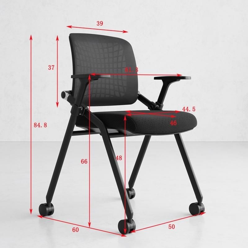 Mesh Back Work Visitor PP School Office Classroom Table and Chair