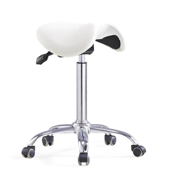 Adjustable Saddle Seat Dental Office Smart Stool Medical Chair
