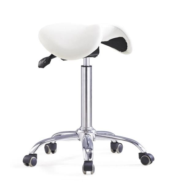 Adjustable Saddle Seat Dental Office Smart Stool Medical Chair