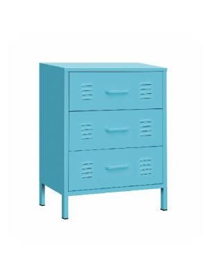 Home Cabinet with 3 Drawer Hot Selling Elegant Design Home Furniture 3 Drawer Cabinet