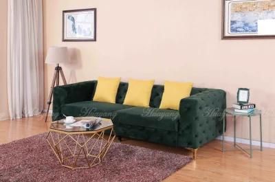 Huayang Factory Sales Price Cheap Velvet Modern Livingroom Furniture China Sofa Home Furniture