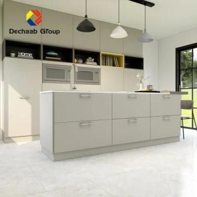 Luxury Design UV Painting MDF Kitchen Cabinets for Villa