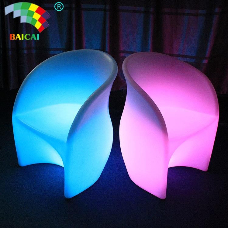 LED Illuminated Furniture Wedding Table and Chair LED Chair