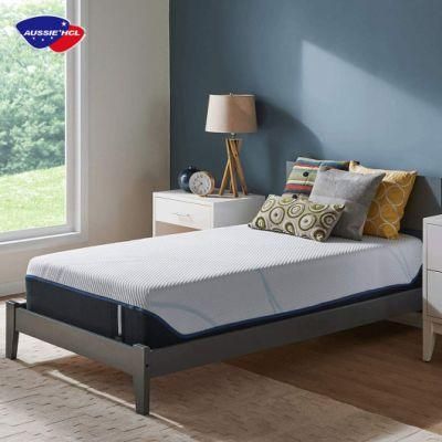 Factory Wholesale Single Double Full King Size Luxury High Density Swirl Gel Memory Rebonded Foam Mattress