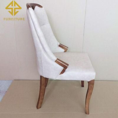 5 Star Hotel Resort Modern Commercial Furniture Wooden Chair