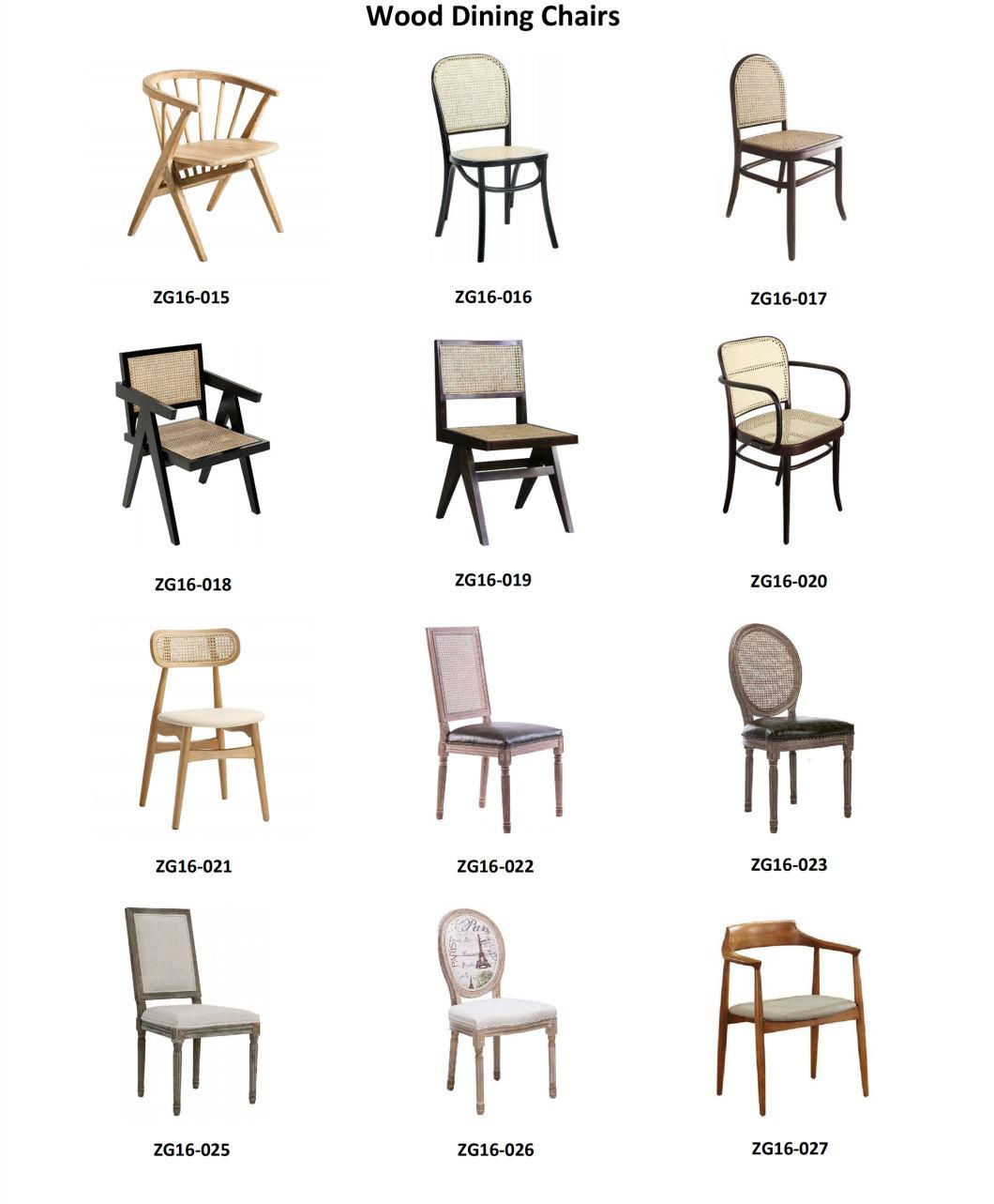 Hot Selling Modern Wood Home Restaurant Hotel Dining Chair (ZG16-066)