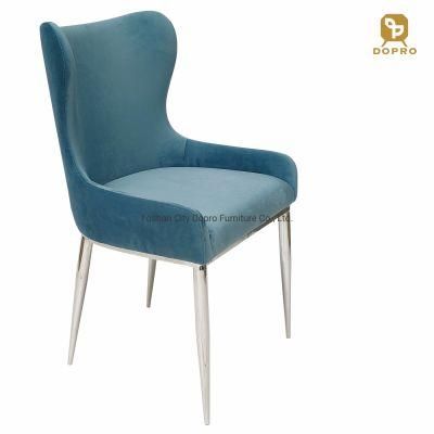 Fashion Simple 2020 New Europe Style Stainless Steel Dining Chair
