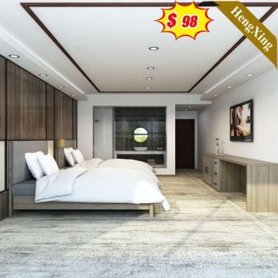 OEM Custom Turkish Design Bed Luxury Hotel Bedroom Set Furniture for Adult