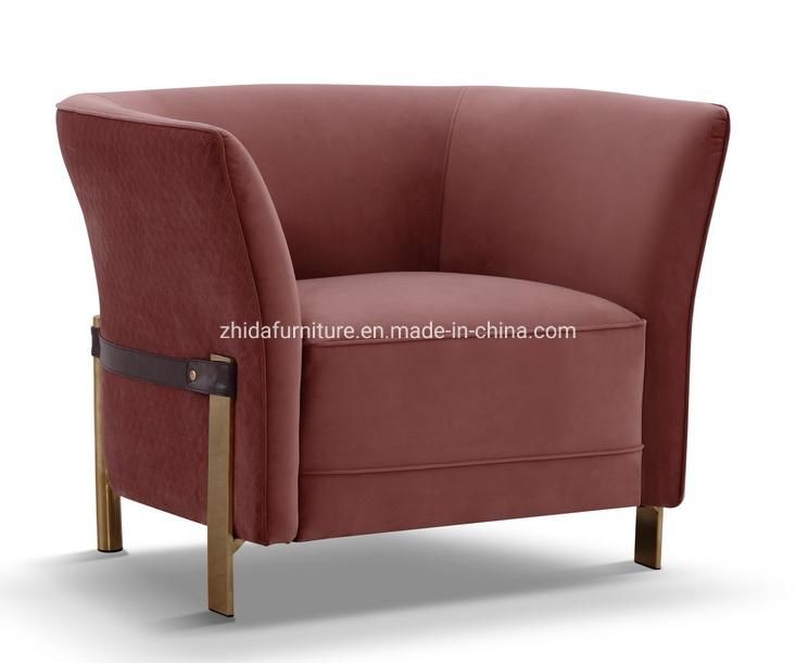 Factory Furniture Foshan Hotel Furniture Velvet Sofa for Living Room