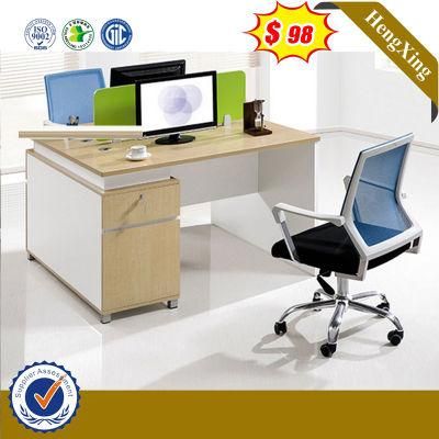 Good Quality Opened Style Modern Metal Base Melamine Office Workstation Furniture (HX-8PTU04)