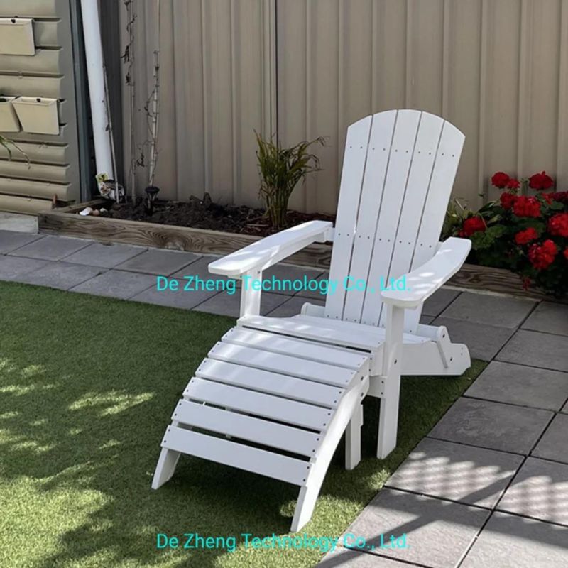New Modern Beach Patio Polywood Adirondack Chair Garden Furniture Wood Plastic Composite Outdoor Furniture