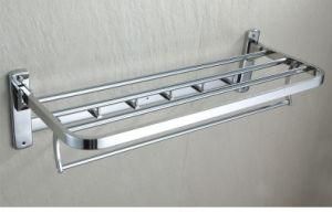 Modern Wall Mounted Hotel Bathroom Stainless Steel Bath Towel Rack