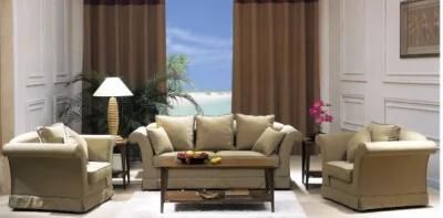 Living Room Sofa/Hotel Furniture/Hotel Wooden and Fabric Sofa/Hospitality Sofa (GL-019)