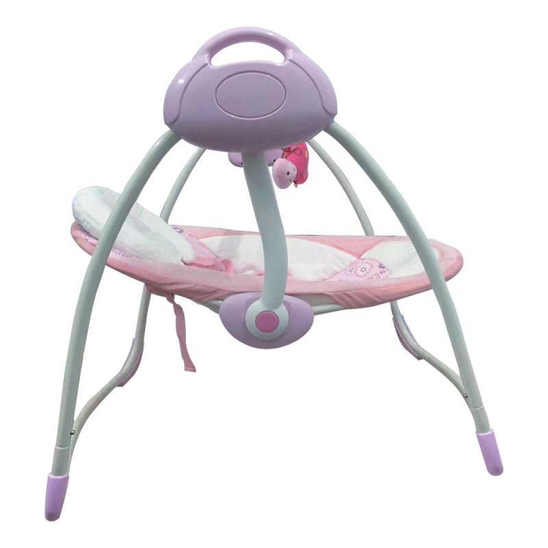 Amazon Hot Sale Nice Price Fashion Newborn-to-Toddler Electric Baby Cradle Swing Rocking Chair