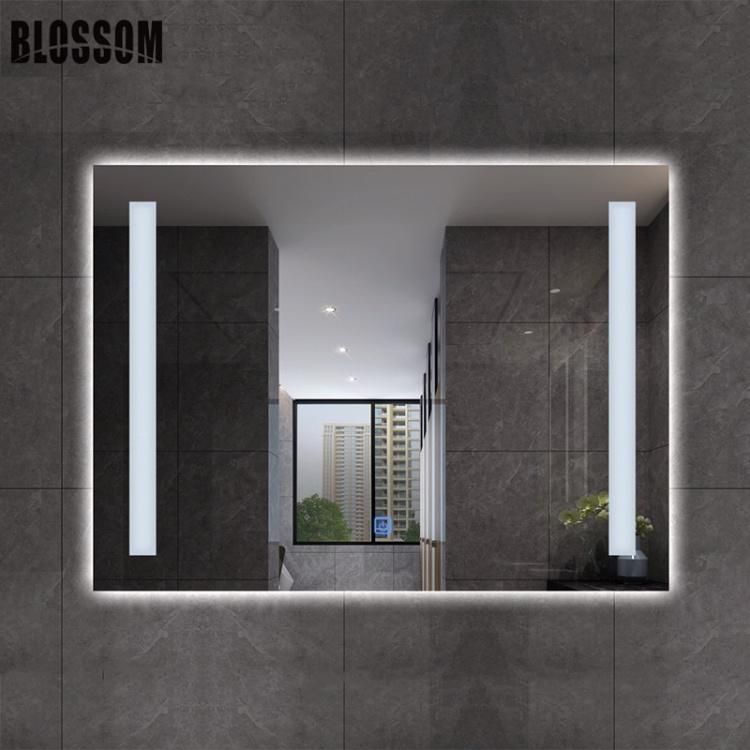 Bath Modern Wall Mounted Illuminated Mirrors with LED Mirror Light